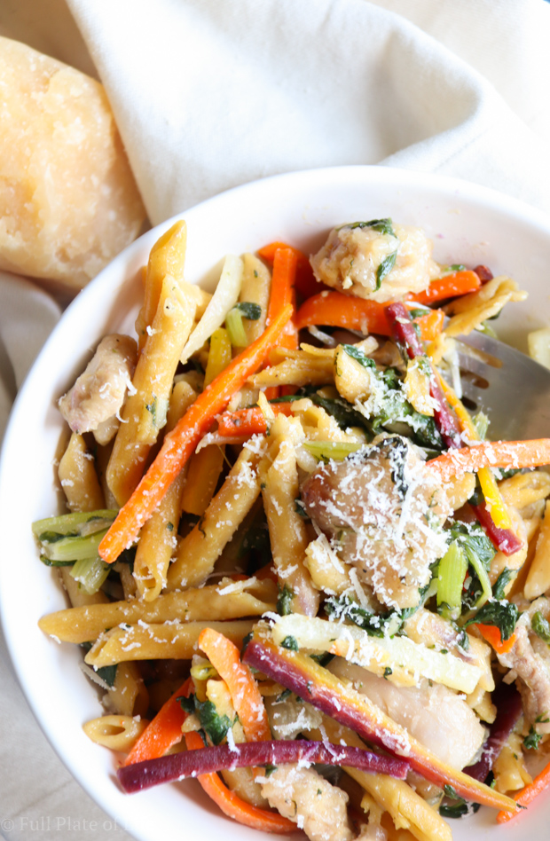 Organic Gluten Free Lemon Chicken Pasta | Reclaim Optimal Health